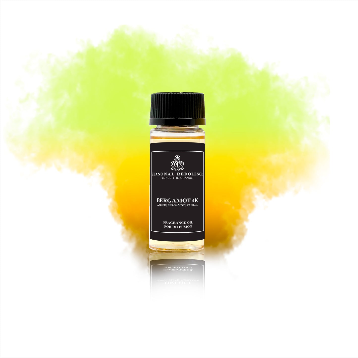 Bergamot 4K opens with a vibrant blend of amber, musk, and grapefruit, delivering a fresh yet warm introduction. The heart combines earthy vetiver, bitter orange leaves, and bright bergamot, creating a complex and invigorating middle. A rich base of vanilla, orange blossom, and cedar provides a smooth, elegant finish. This sophisticated fragrance artfully balances citrus brightness with woody depth, perfect for a refined and memorable presence.