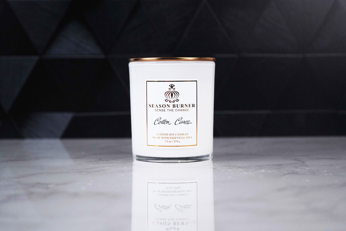 Cotton Caress Soy Candle