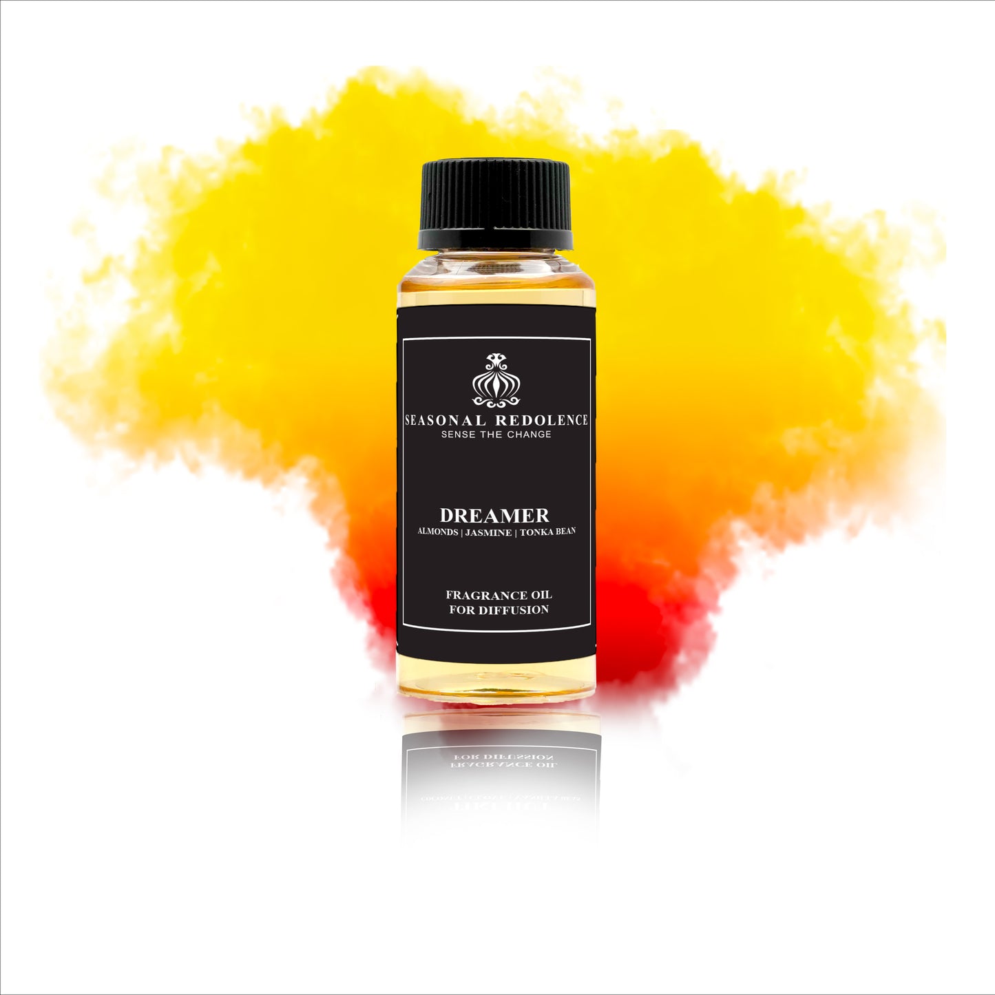 Dreamer opens with a vibrant blend of almonds, coffee, bergamot, and lemon, creating an energizing and nuanced introduction. Its heart unfolds with a luxurious bouquet of jasmine, tuberose, iris root, rose, and neroli, offering refined floral complexity. The rich base combines tonka bean, cocoa fruit, sandalwood, vanilla, pralines, cinnamon, cedar, cashmere wood, patchouli, amber, and musk, delivering a warm, indulgent, and sophisticated finish. This fragrance masterfully balances bright freshness, elegant 