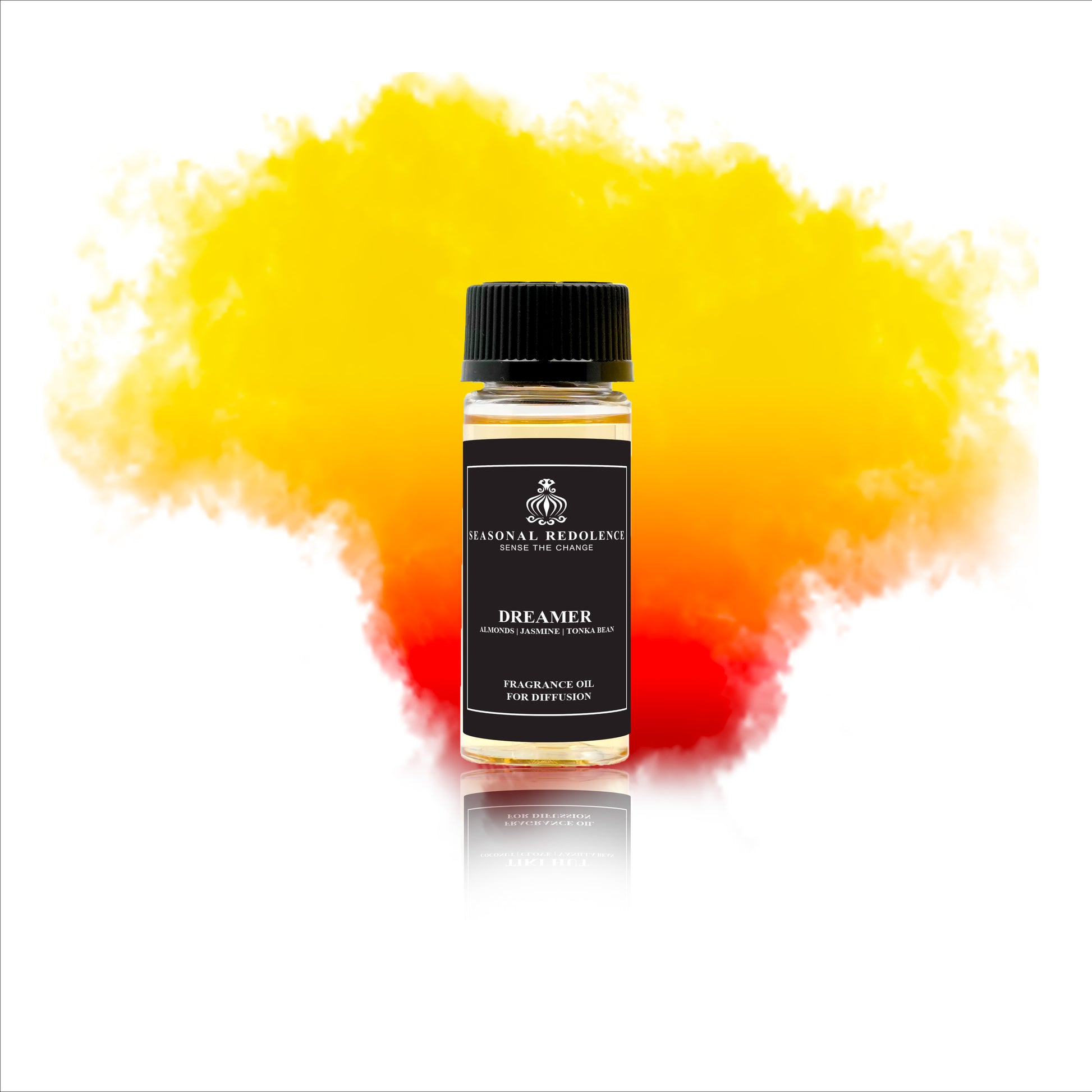 Dreamer opens with a vibrant blend of almonds, coffee, bergamot, and lemon, creating an energizing and nuanced introduction. Its heart unfolds with a luxurious bouquet of jasmine, tuberose, iris root, rose, and neroli, offering refined floral complexity. The rich base combines tonka bean, cocoa fruit, sandalwood, vanilla, pralines, cinnamon, cedar, cashmere wood, patchouli, amber, and musk, delivering a warm, indulgent, and sophisticated finish. This fragrance masterfully balances bright freshness, elegant 