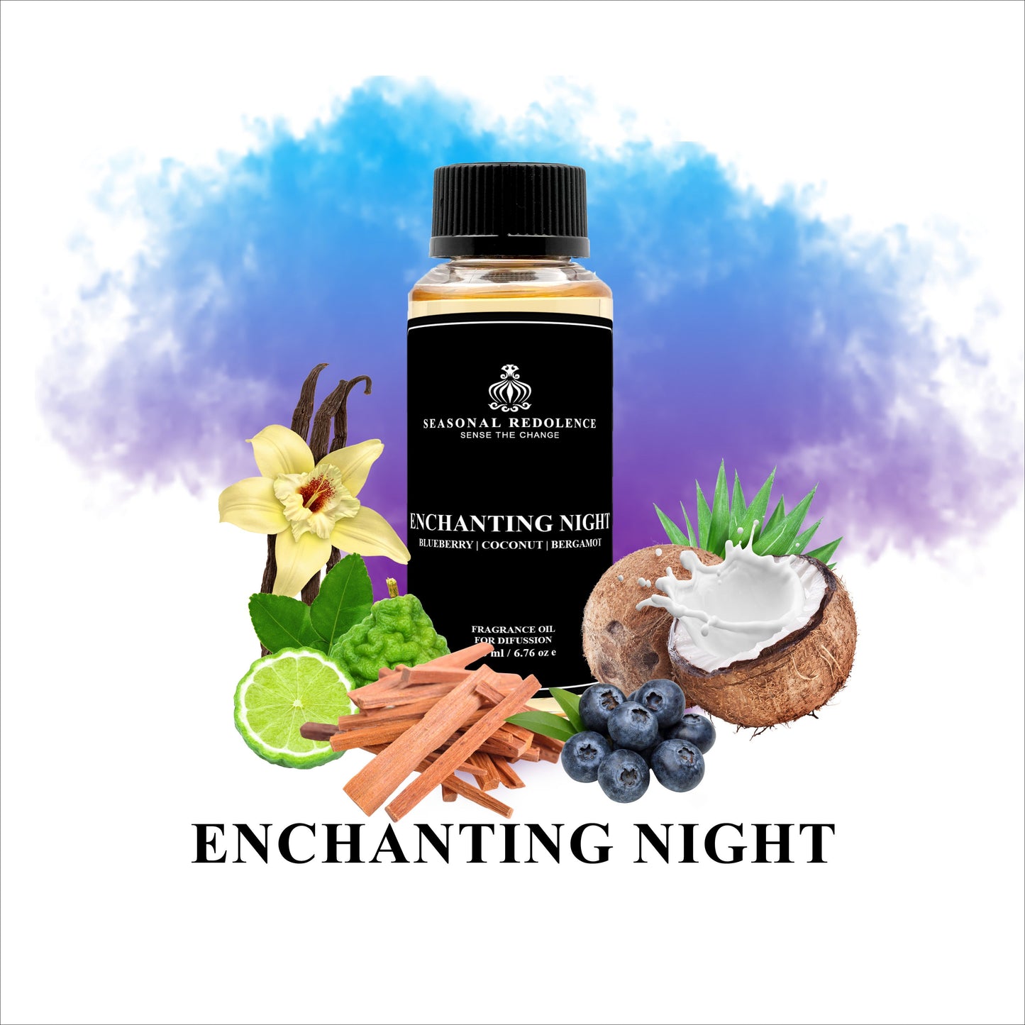 Enchanting Night Luxury Fragrance Diffuser Oil - Inspired by E11EVEN Miami