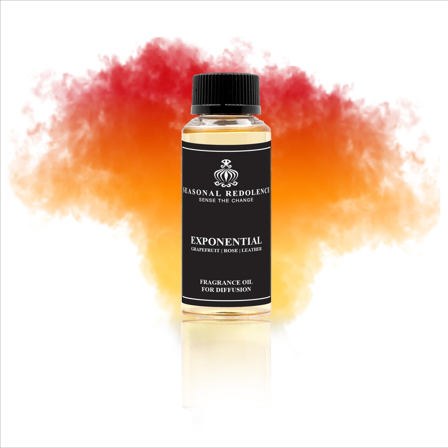 Exponential unfolds with a refreshing blend of grapefruit, mint, and orange, creating a vibrant opening. Its heart reveals a refined mix of rose, cinnamon, and subtle spice, adding depth and warmth. The fragrance settles into a rich base of leather, wood, amber, and patchouli, lending a sophisticated, enduring finish that captivates the senses. Ideal for those who appreciate a complex and elegant scent profile.