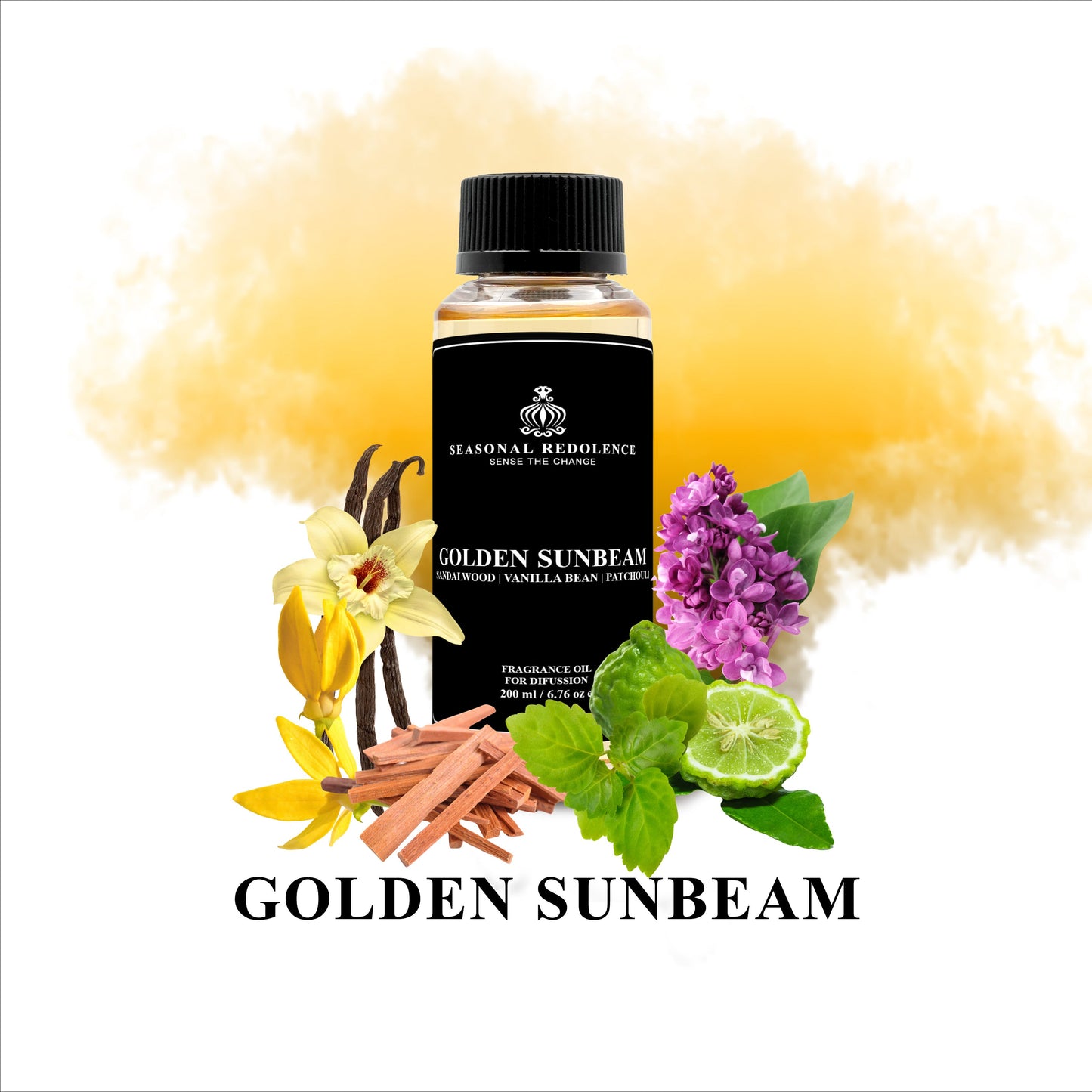 Golden Sunbeam Luxury Fragrance Diffuser Oil