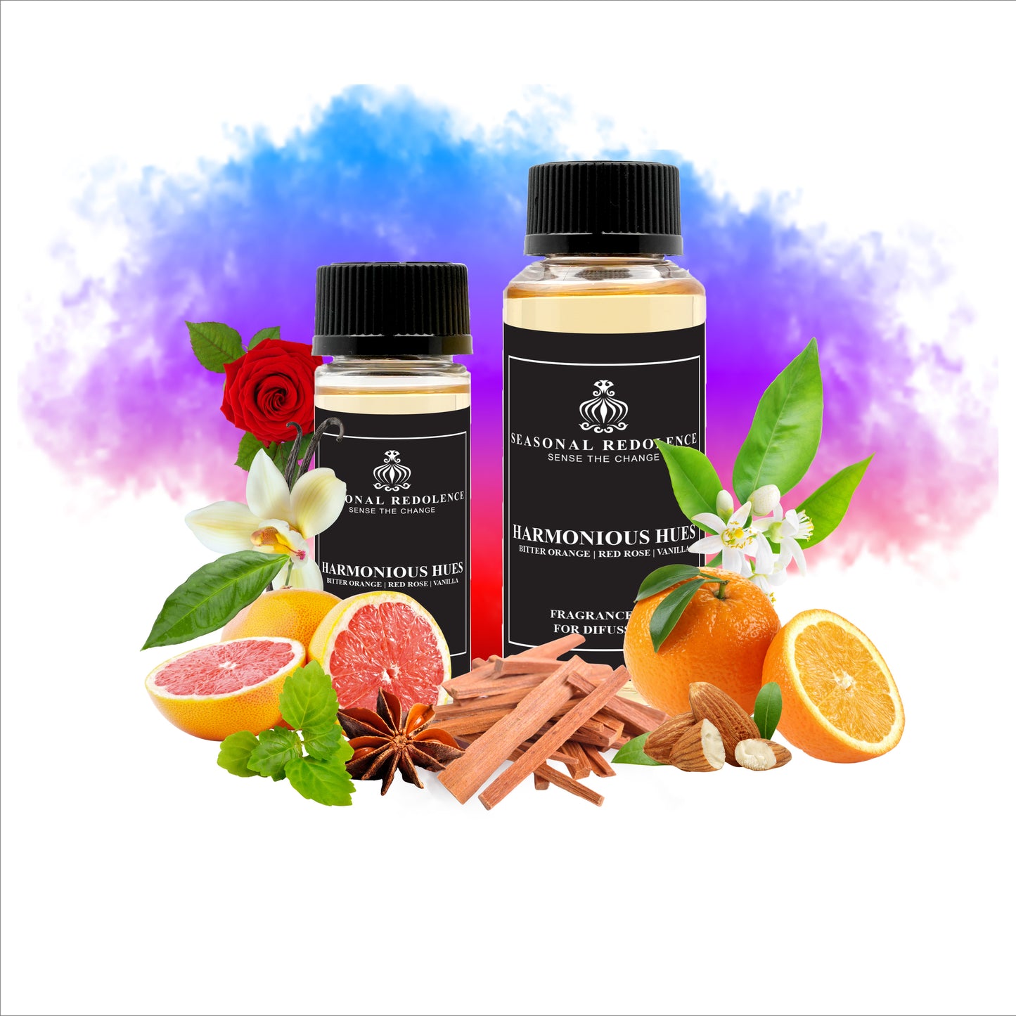 Harmonious Hues Luxury Home Diffuser Scent Oil