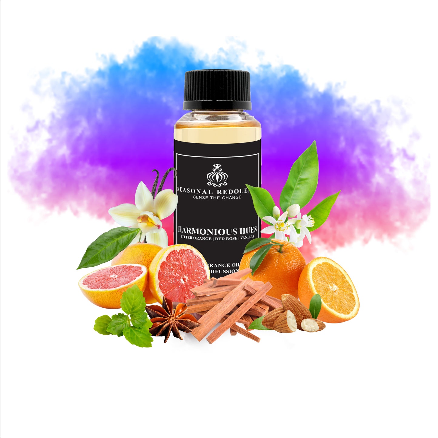 Harmonious Hues Luxury Home Diffuser Scent Oil