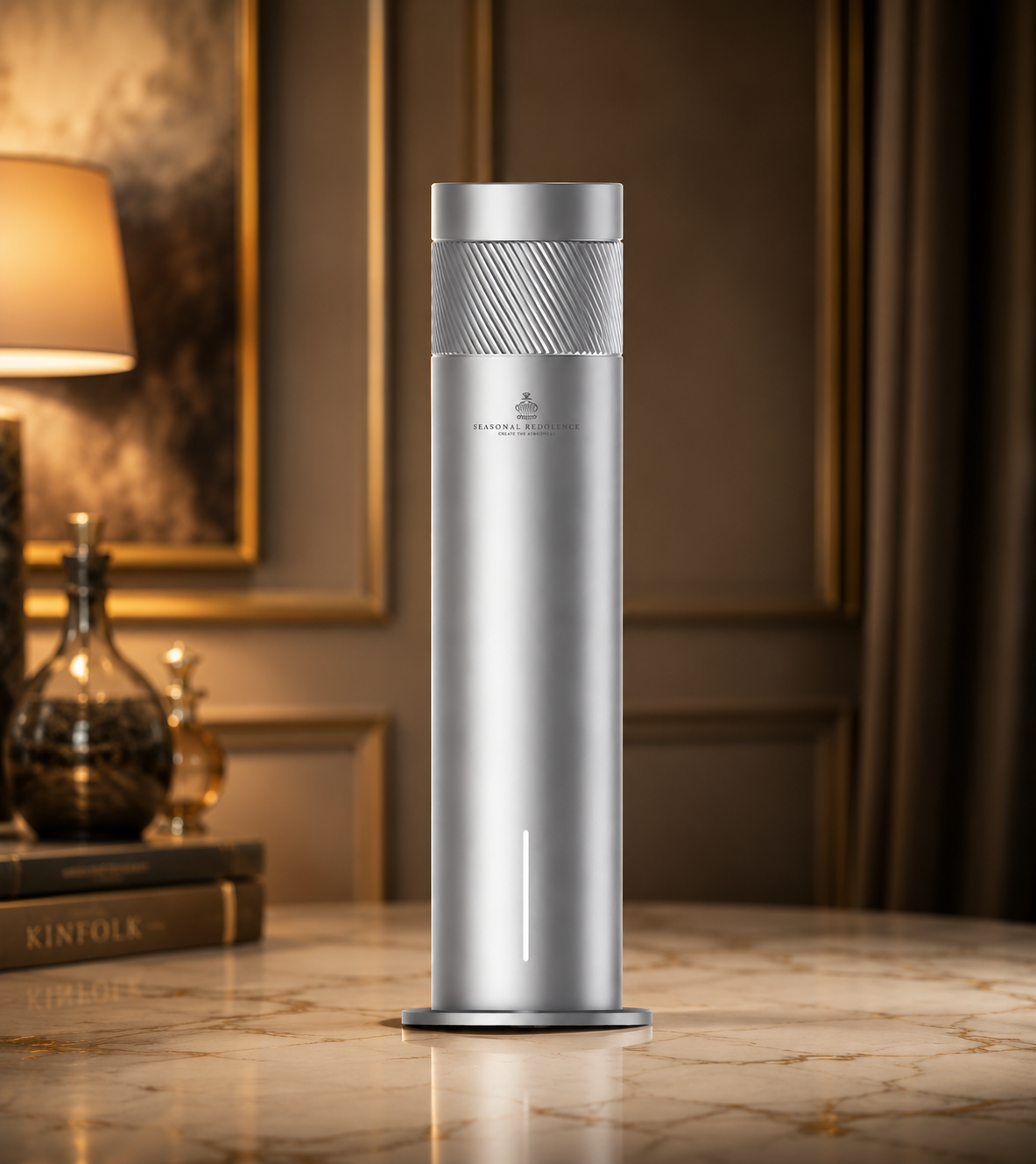 Wireless App and Remote Cylinder Luxury Diffuser
