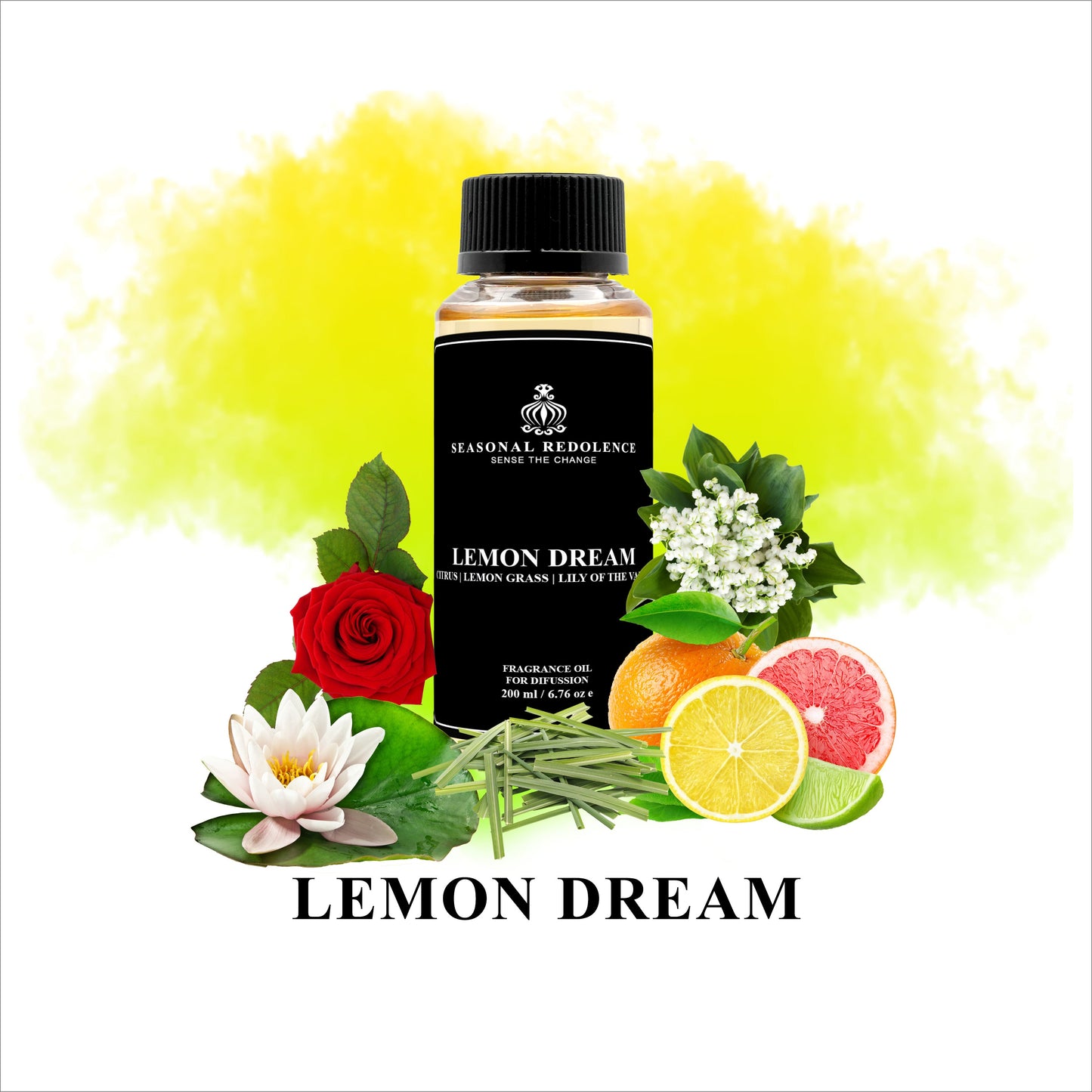 Lemon Dream Luxury Fragrance Diffuser Oil - Inspired by W Hotels