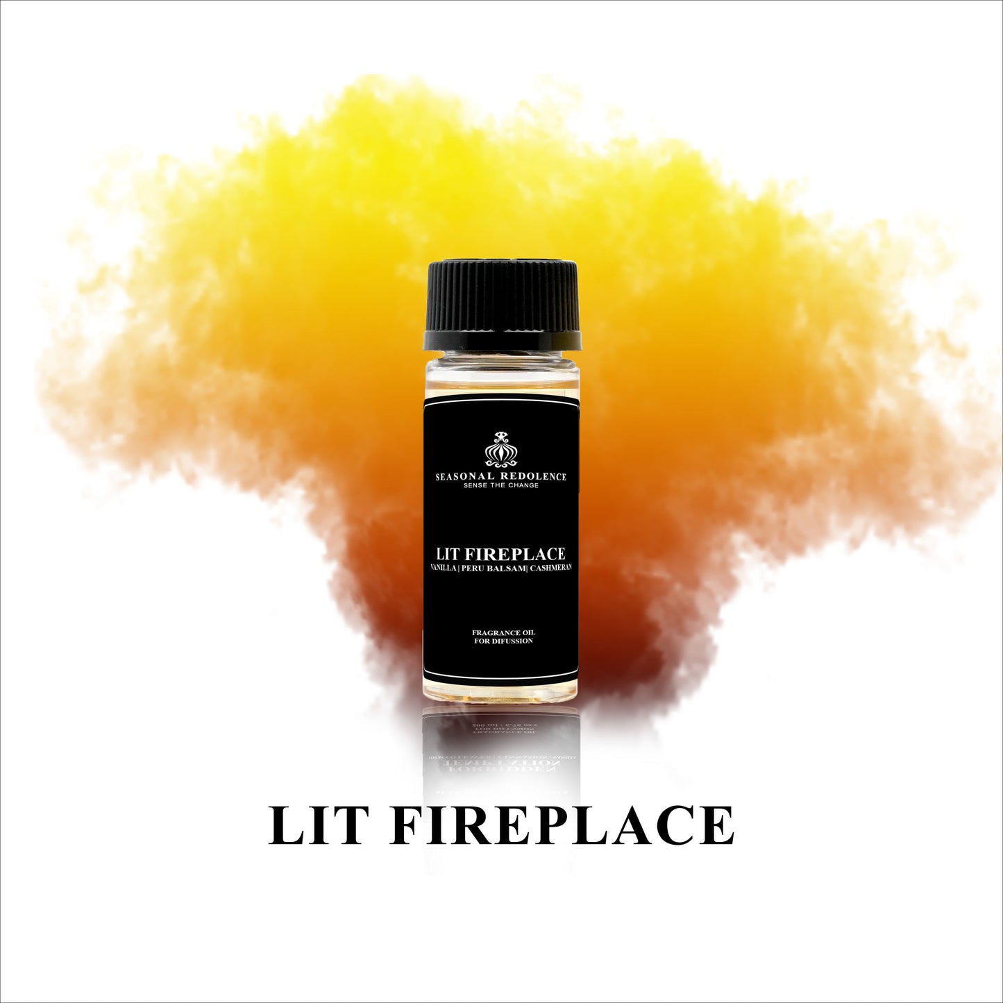 Lit Fireplace Luxury Fragrance Diffuser Oil