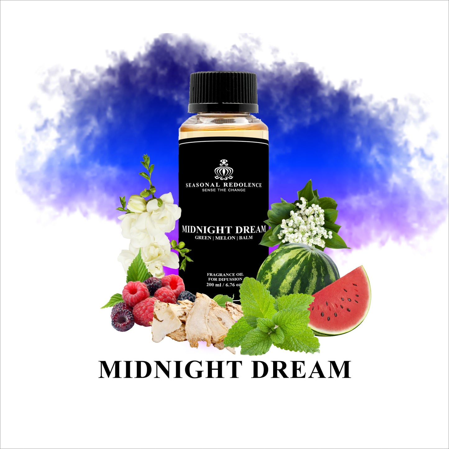 Midnight Dream Luxury Fragrance Diffuser Oil - Inspired by The Wynn®, Las Vegas