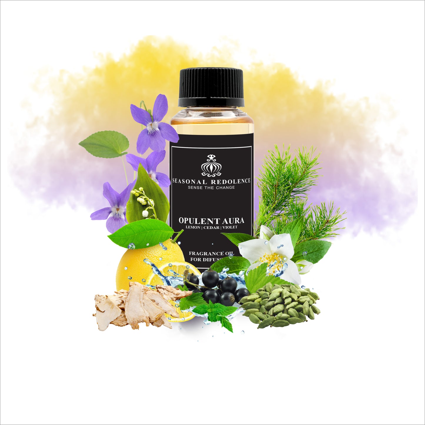 Opulent Aura Luxury Home Oil Diffuser Scent Refill-Inspired by Ritz-Carlton