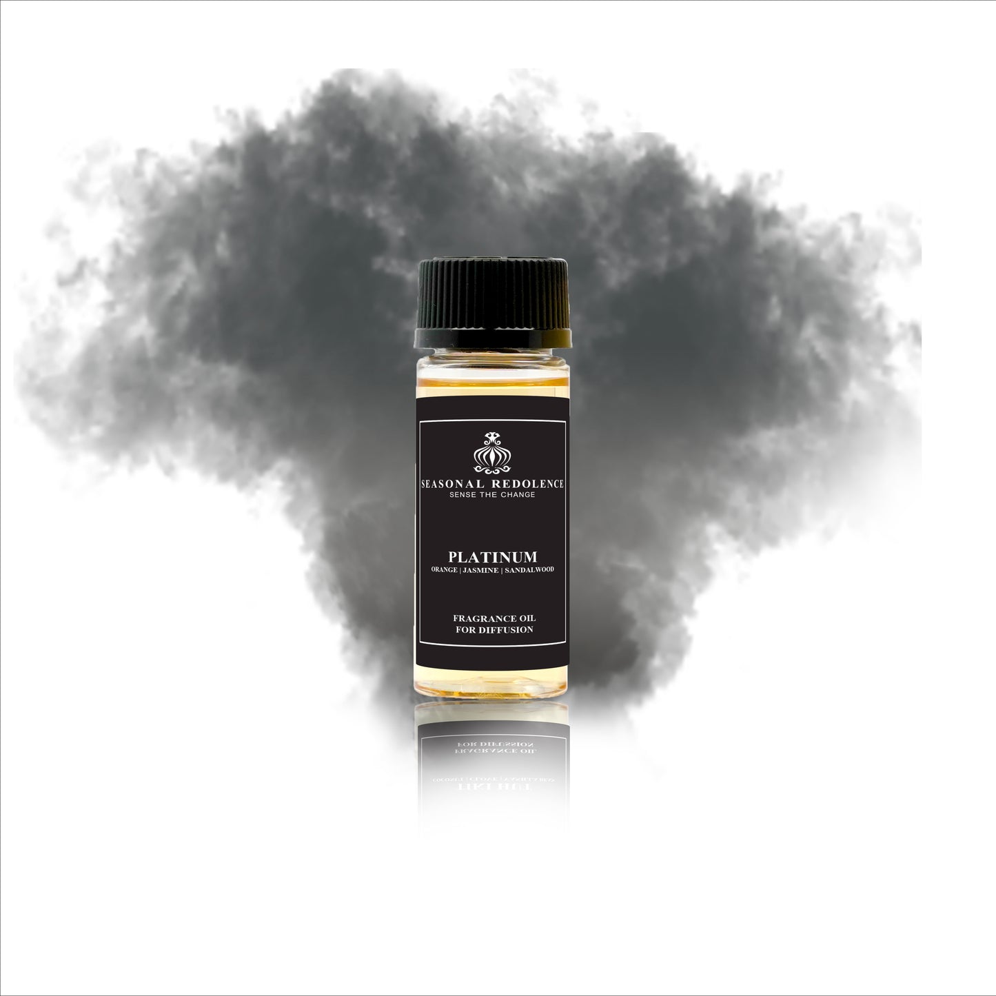 Platinum offers a refined blend of vibrant oranges and tangerines, unfolding into a delicate heart of jasmine, lily of the valley, magnolia, and rose. This elegant composition settles on a warm base of guaiac wood, sandalwood, and musk, creating a sophisticated fragrance that captivates with subtle depth and timeless charm.