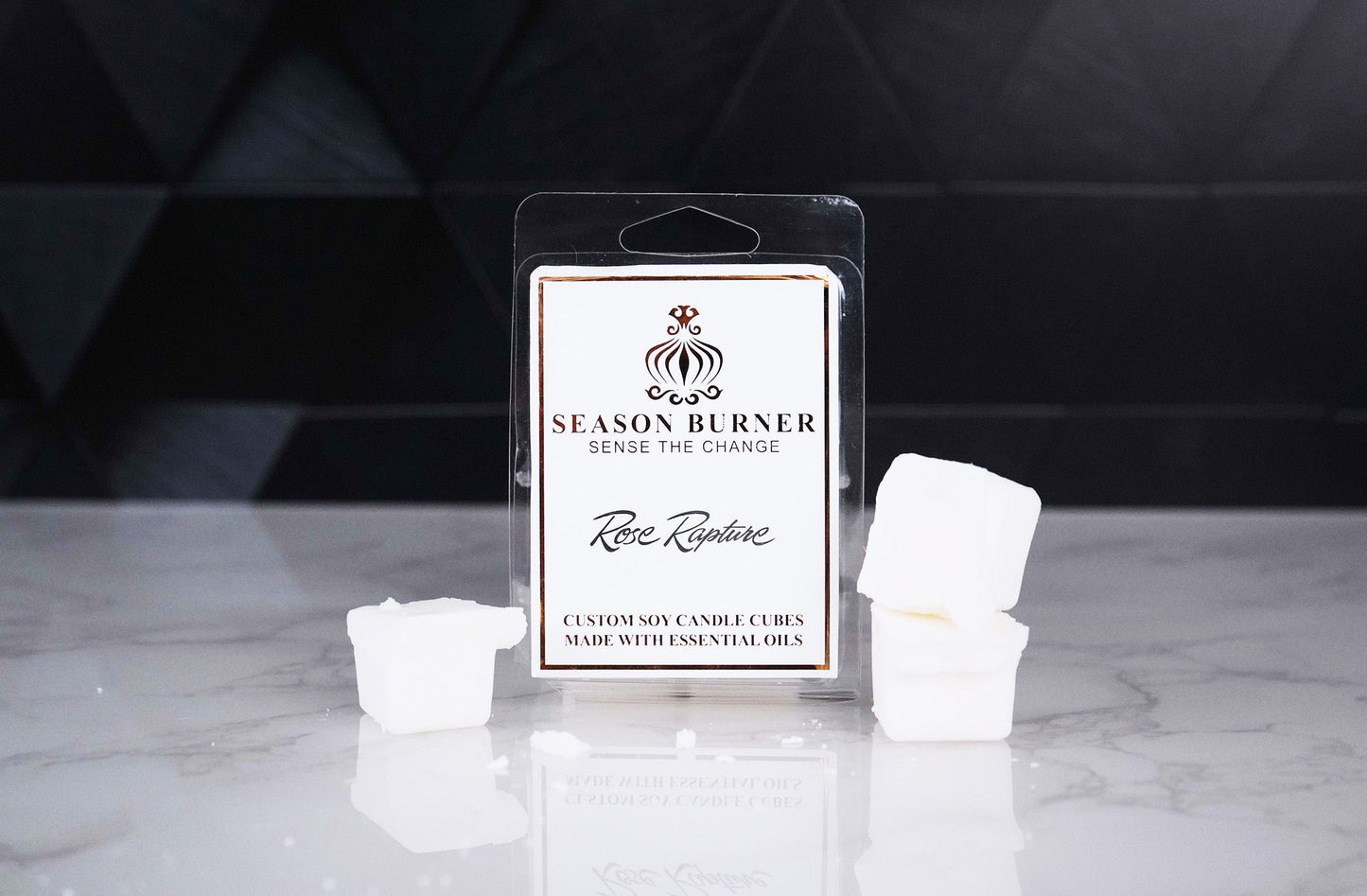 Rose Rapture Soy Wax Cube