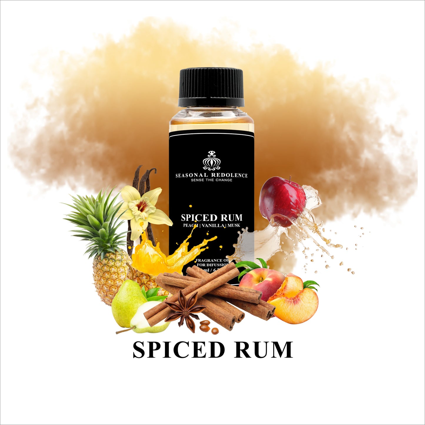 Spiced Rum Luxury Fragrance Diffuser Oil