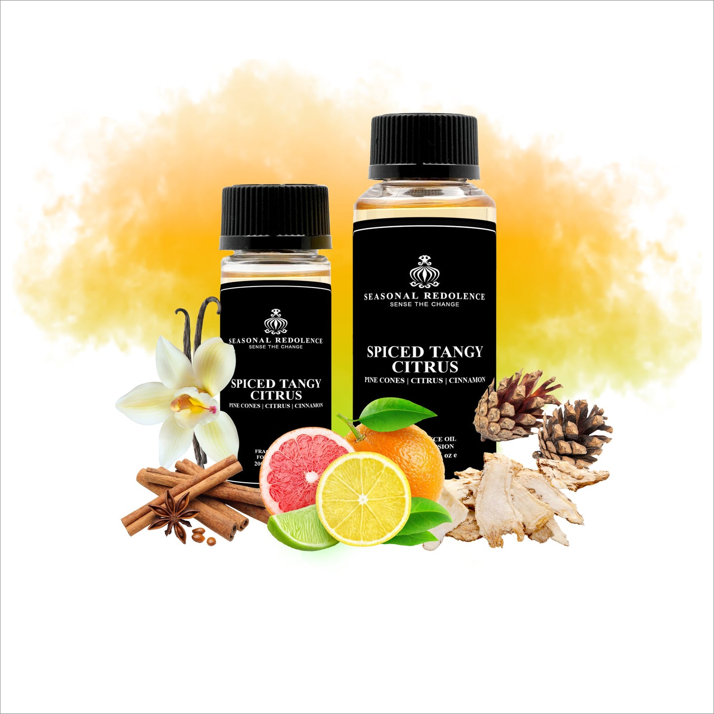 Spiced Tangy Citrus Luxury Fragrance Diffuser Oil