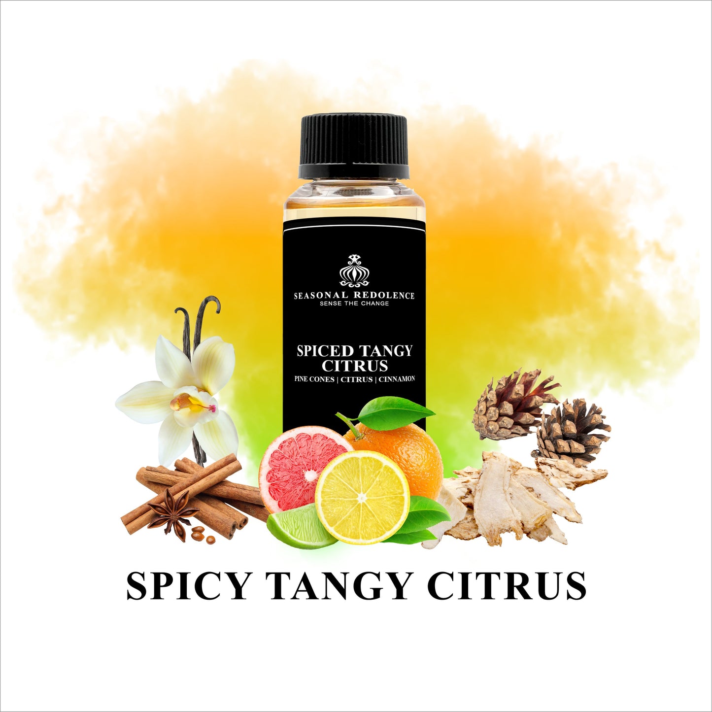 Spiced Tangy Citrus Luxury Fragrance Diffuser Oil
