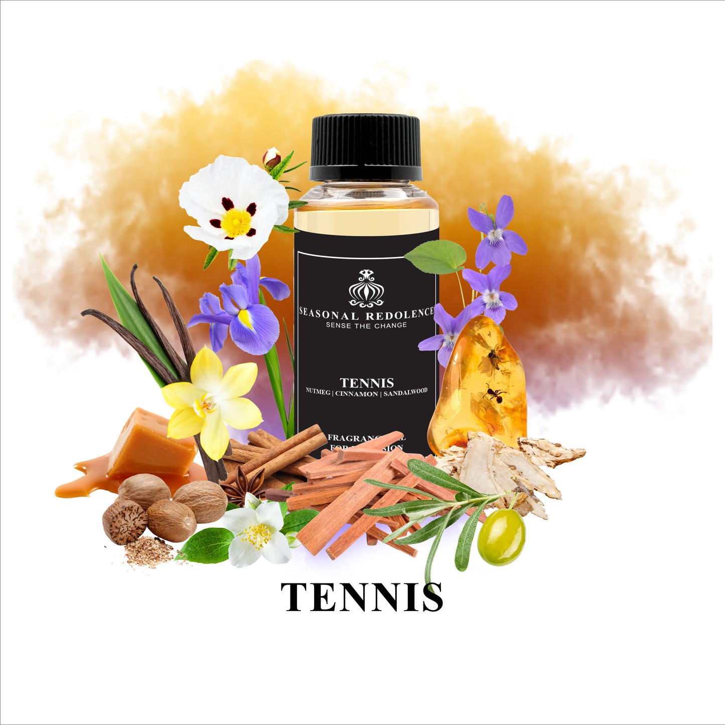 Tennis Luxury Home Diffuser Scent Oil