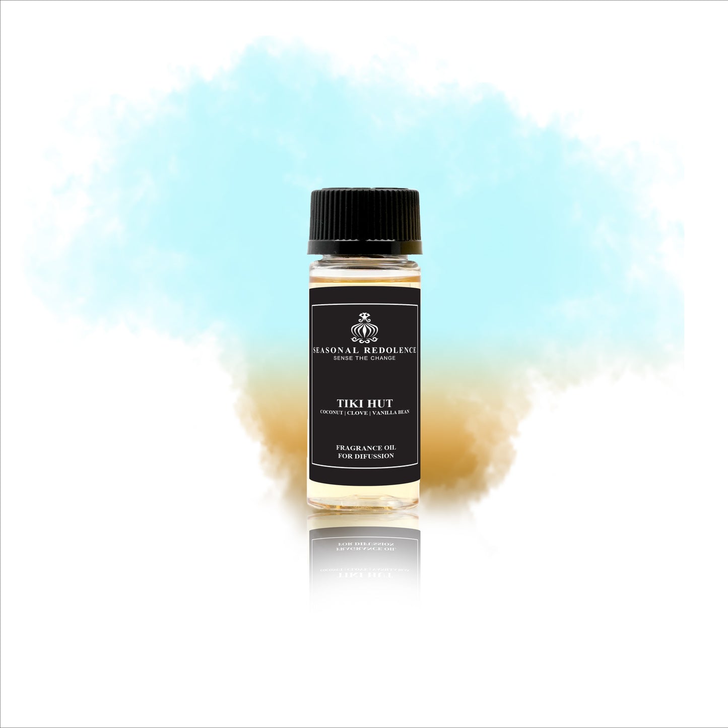 Tiki Hut captures the essence of a tropical escape with fresh coconut leaves at the top, evoking a serene island breeze. The heart blends creamy coconut and warm clove, adding a rich, exotic warmth. A smooth vanilla bean base rounds out the fragrance, offering a sophisticated and comforting finish. This refined scent transports you to a tranquil paradise with its elegant balance of tropical freshness and subtle spice.