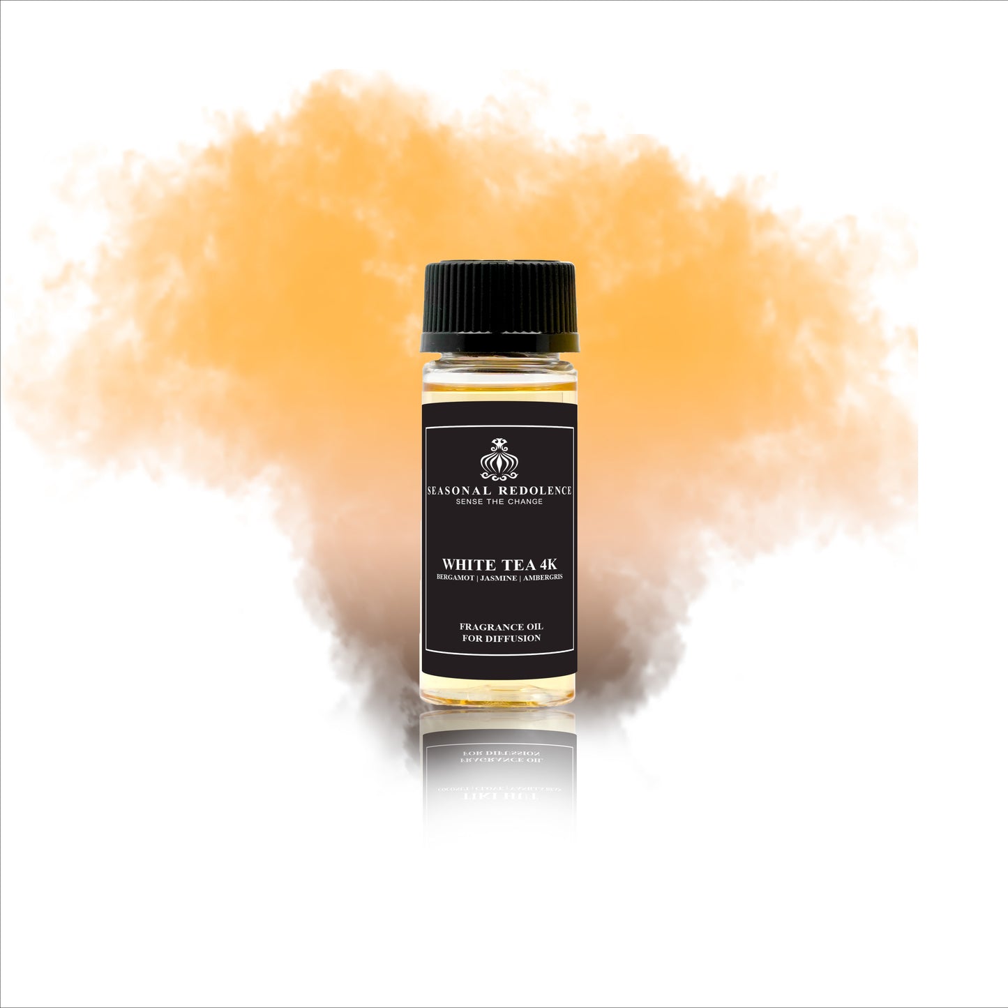 White Tea 4K opens with crisp bergamot and subtle green incense, setting a fresh and intriguing tone. Its heart blends elegant jasmine and rose, offering a refined floral sophistication. The base of ambergris and musk adds a warm, sensual depth that lingers gracefully. This fragrance embodies a sophisticated balance of freshness, florals, and warmth, perfect for a polished and enduring impression.