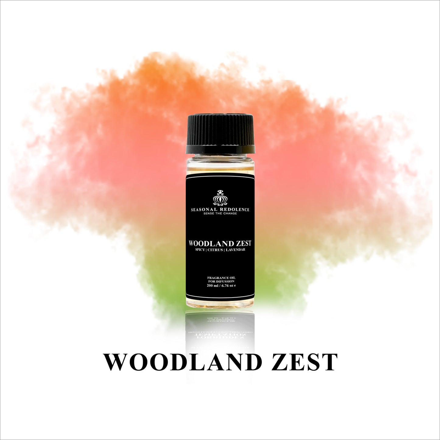 Woodland Zest Luxury Fragrance Diffuser Oil - Inspired by Pullman Hotel, Paris