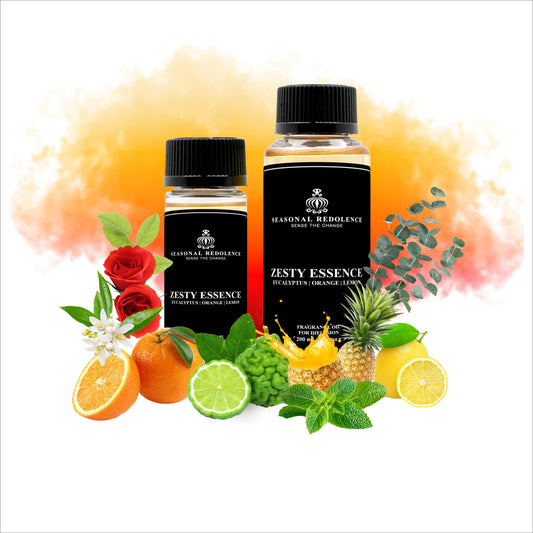 Zesty Essence Luxury Fragrance Diffuser Oil