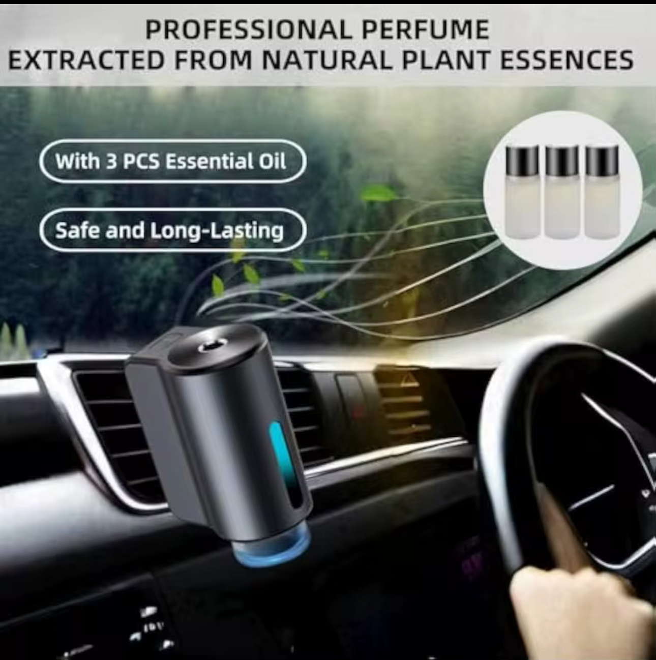 Seasonal Redolence Cylinder Intelligent Car Fragrance Diffuser